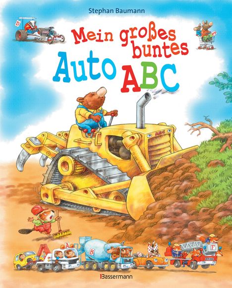 Stephan Baumann: Mein großes buntes Auto-ABC, Buch