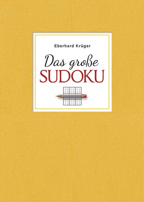 Eberhard Krüger: Das große Sudoku - Geschenkedition, Buch