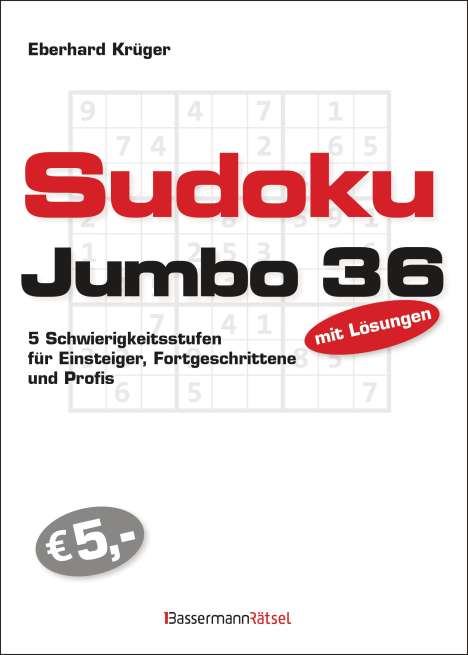 Eberhard Krüger: Sudokujumbo 36, Buch