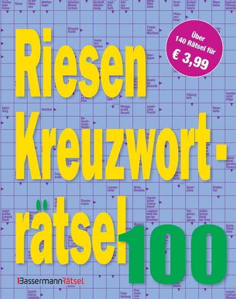 Eberhard Krüger: Riesen-Kreuzworträtsel 100, Buch