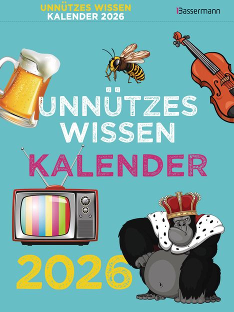 Gerald Drews: Unnützes Wissen Kalender 2026. Der beliebte, aber überflüssige Abreißkalender, Kalender