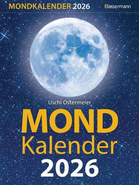 Uschi Ostermeier-Sitkowski: Mondkalender 2026, Kalender