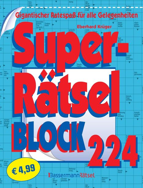 Eberhard Krüger: Superrätselblock 224, Buch