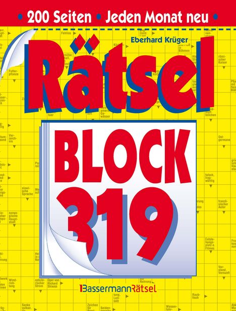 Eberhard Krüger: Rätselblock 319 (5 Exemplare à 2,99 EUR), Buch