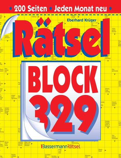 Eberhard Krüger: Rätselblock 329 (5 Exemplare à 2,99 EUR), Buch