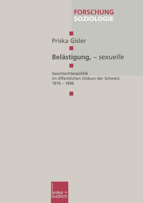 Priska Gisler: Belästigung, - sexuelle, Buch