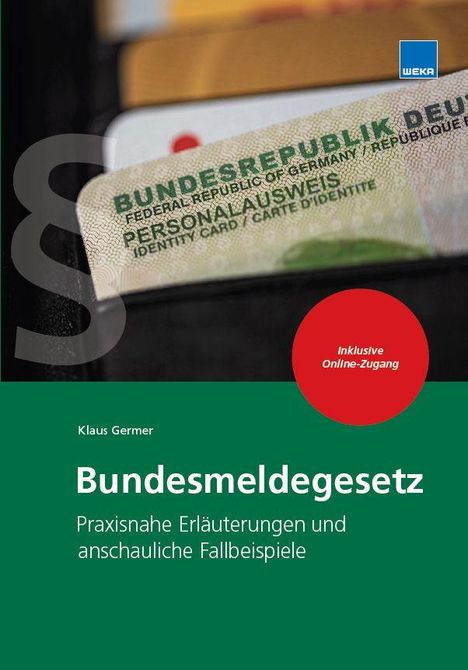 Klaus Germer: Bundesmeldegesetz, Buch