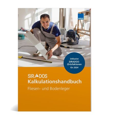 SIRADOS Kalkulationshandbuch Fliesen- und Bodenleger, Buch