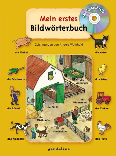 Mein erstes Bildwörterbuch, mit Sprach-CD, Buch