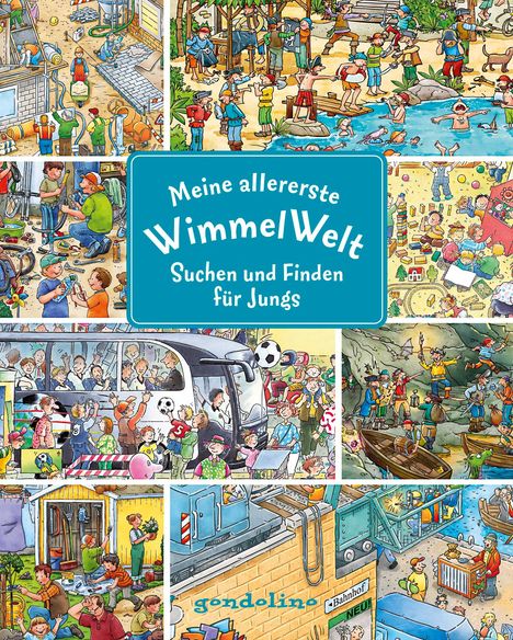 Meine allererste WimmelWelt - Suchen und finden für Jungs, Buch