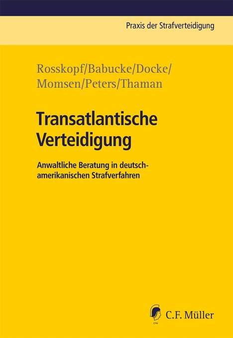 Annette Rosskopf: Transatlantische Verteidigung, Buch