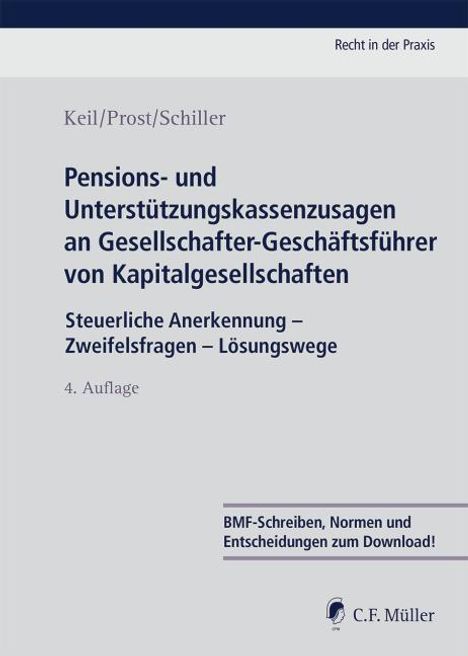 Claudia Keil: Pensions- und Unterstützungskassenzusagen an Gesellschafter-Geschäftsführer von Kapitalgesellschaften, Buch