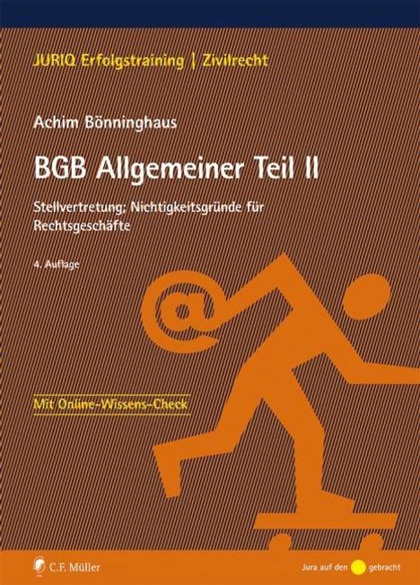 Achim Bönninghaus: BGB Allgemeiner Teil II, Buch