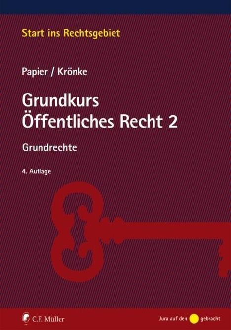 Hans-Jürgen Papier: Grundkurs Öffentliches Recht 2, Buch