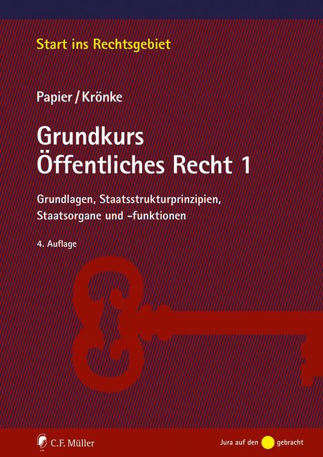 Hans-Jürgen Papier: Grundkurs Öffentliches Recht 1, Buch