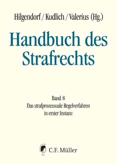 Handbuch des Strafrechts 08, Buch