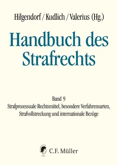 Handbuch des Strafrechts Band 09, Buch