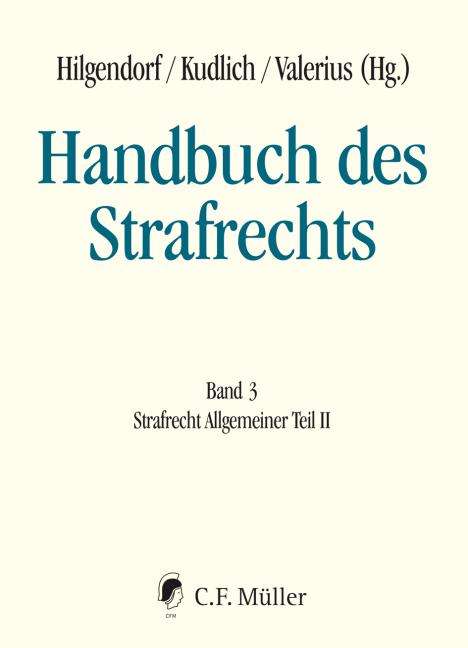 Handbuch des Strafrechts 03, Buch