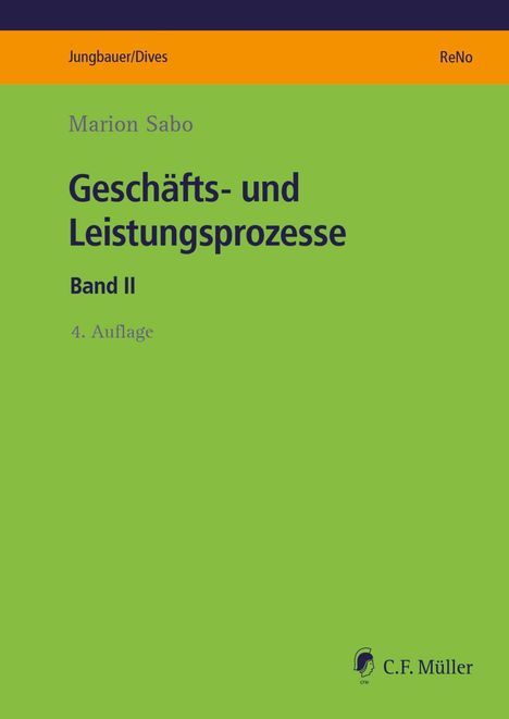 Marion Sabo: Geschäfts- und Leistungsprozesse, Buch
