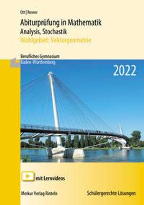 Roland Ott: Abiturprüfung Mathe 2022 Analysis/Stochastik BW, Buch
