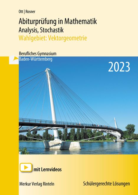 Roland Ott: Abiturpr. Mathe Analysis/Stochastik 2023, Buch