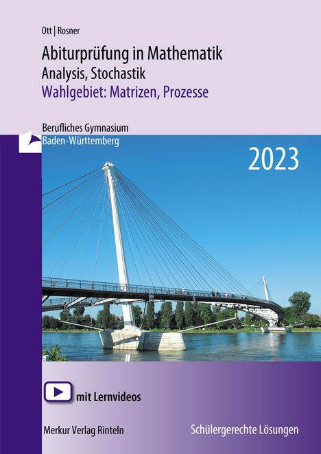Roland Ott: Abiturpr. Mathe 2023 Analysis Stochastik..., Buch