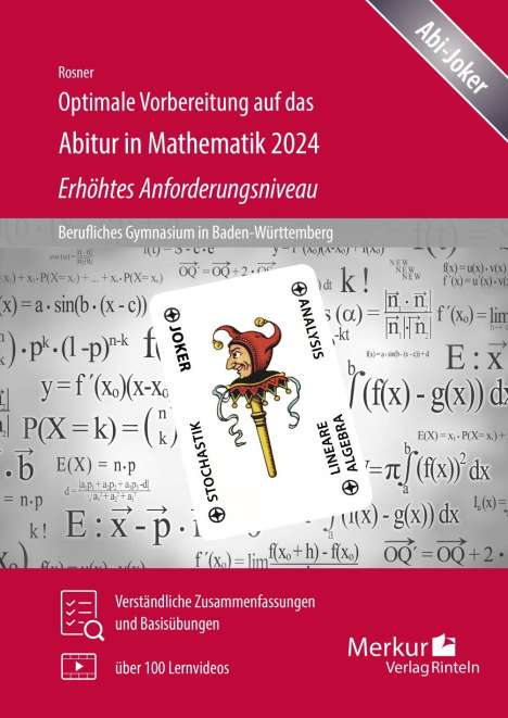 Stefan Rosner: Optimale Vorbereitung Abi Mathe 2024 Erhöhtes Profil, Buch
