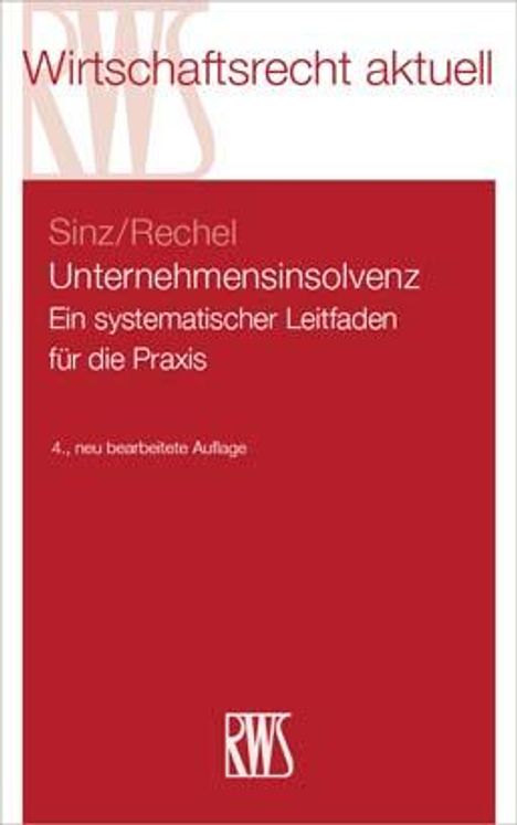 Ralf Sinz: Unternehmensinsolvenz, Buch