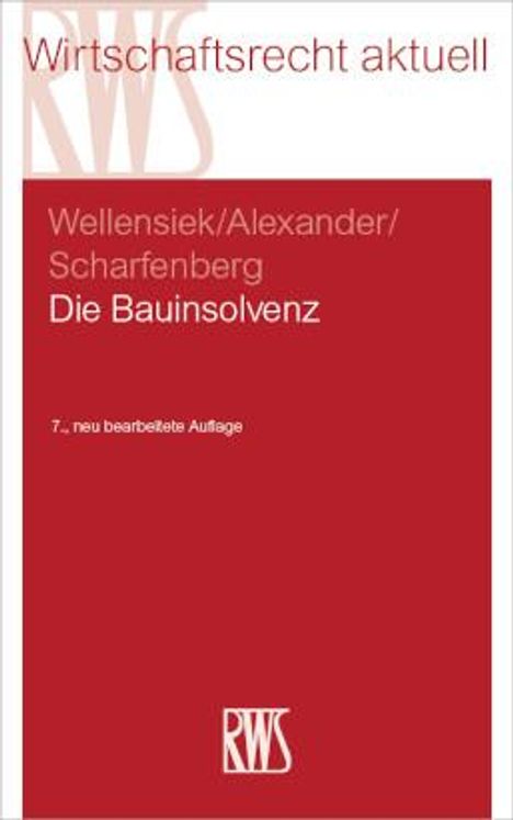 Katja Alexander: Die Bauinsolvenz, Buch