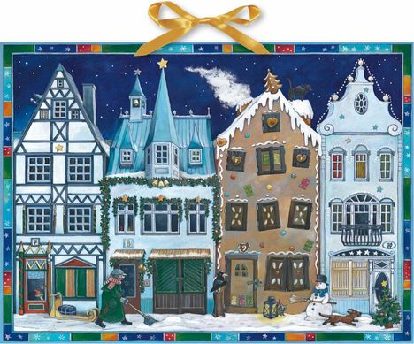 Maria Wissmann: In der Weihnachtsstraße, Kalender