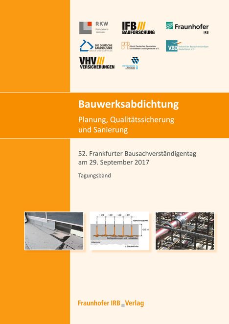 Gerhard Klingelhöfer: Bauwerksabdichtung - Planung, Qualitätssicherung und Sanierung., Buch