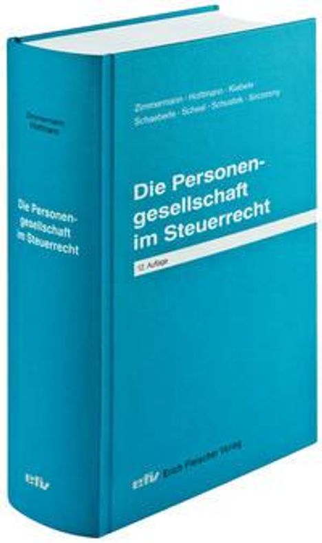Jürgen Hottmann: Die Personengesellschaft im Steuerrecht, Buch