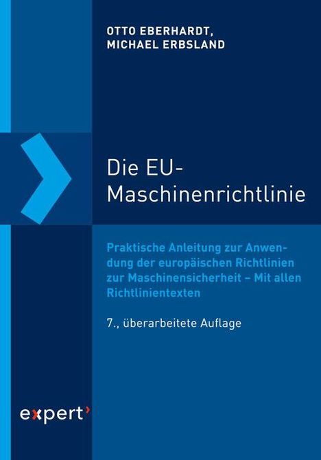 Otto Eberhardt: Die EU-Maschinenrichtlinie, Buch