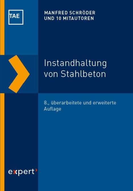 Manfred Schröder: Instandhaltung von Stahlbeton, Buch