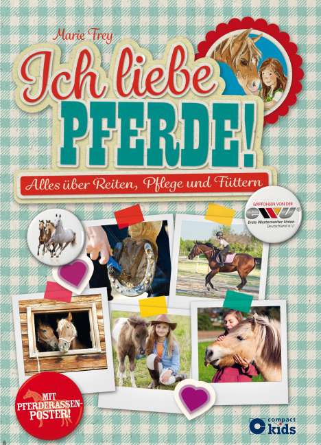 Marie Frey: Ich liebe Pferde!, Buch
