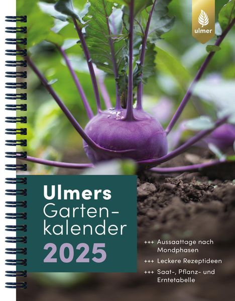 Ulmers Gartenkalender 2025, Buch