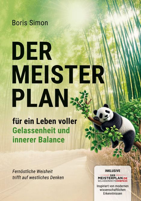 Boris Simon: Der Meisterplan für ein Leben voller Gelassenheit und innerer Balance, Buch
