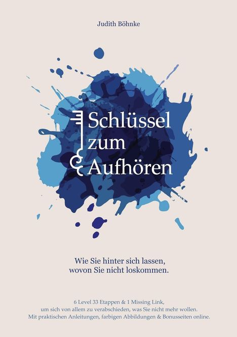 Judith Böhnke: Schlüssel zum Aufhören, Buch