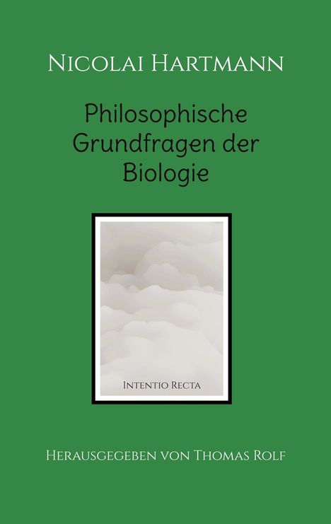 Nicolai Hartmann, Buch