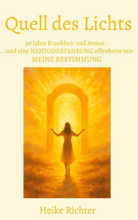 Heike Richter: Quell des Lichts, Buch