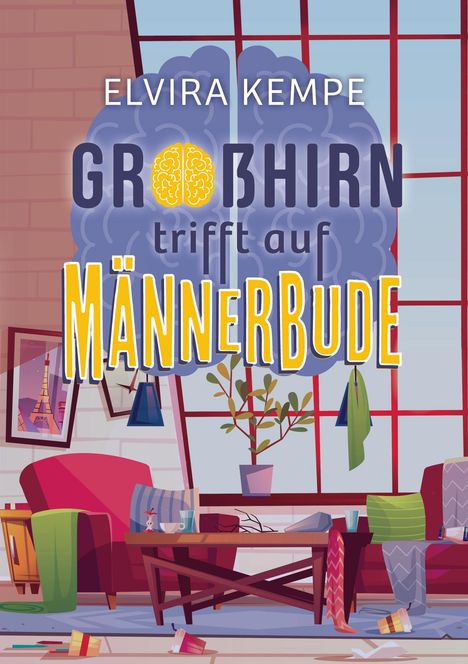 Elvira Kempe: Großhirn trifft auf Männerbude, Buch