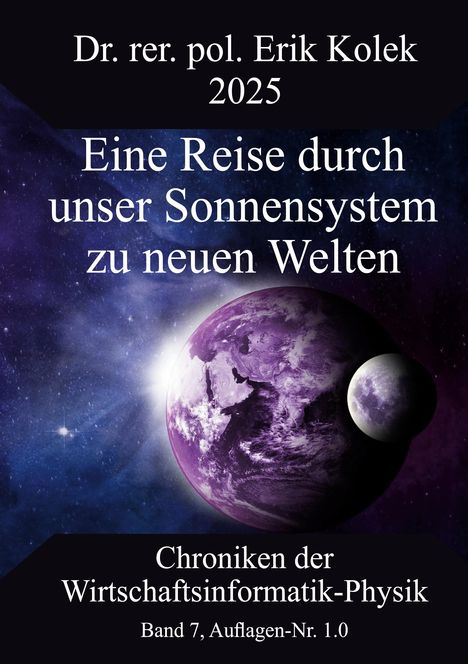 Erik Kolek: Eine Reise durch unser Sonnensystem zu neuen Welten, Buch