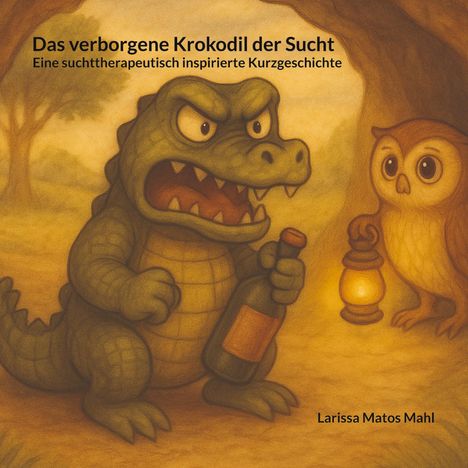 Larissa Matos Mahl: Das verborgene Krokodil der Sucht, Buch