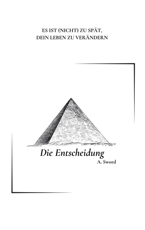 Ana Sword: Die Entscheidung, Buch