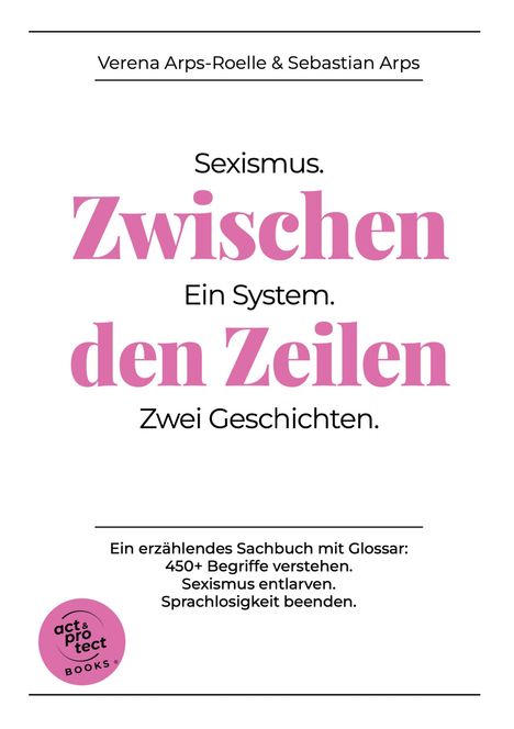 Verena Arps-Roelle: Zwischen den Zeilen, Buch