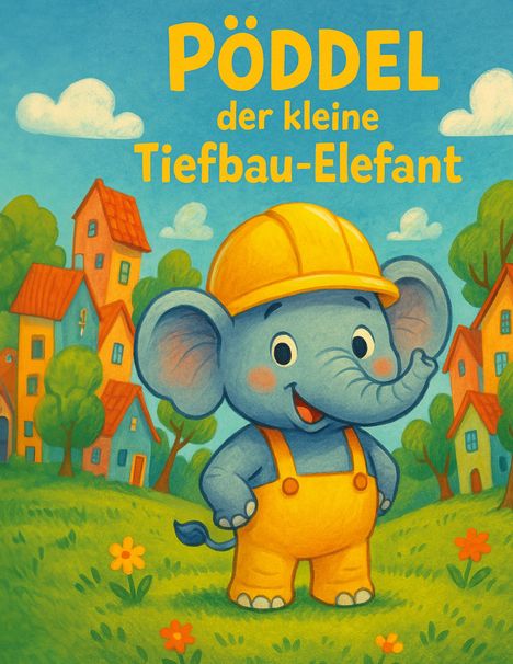 Maik Daumen: Pöddel der kleine Tiefbau-Elefant, Buch