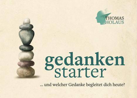 Thomas Holaus: gedankenstarter, Buch