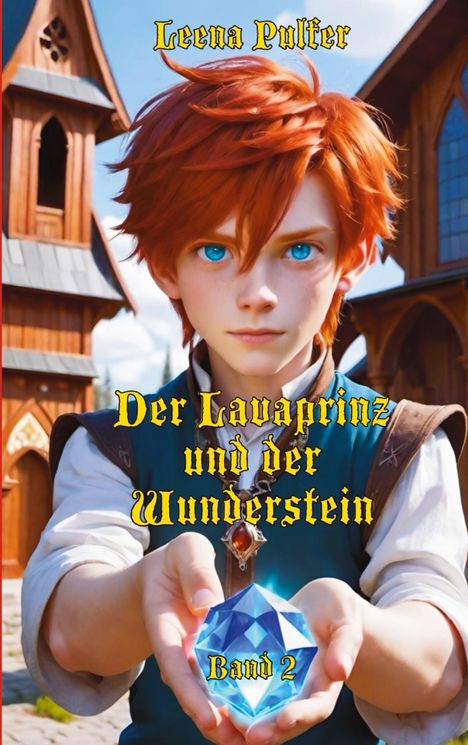 Leena Pulfer: Der Lavaprinz und der Wunderstein, Buch