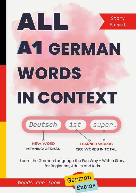 Anna Araslanova: All A1 German Words in Context, Buch