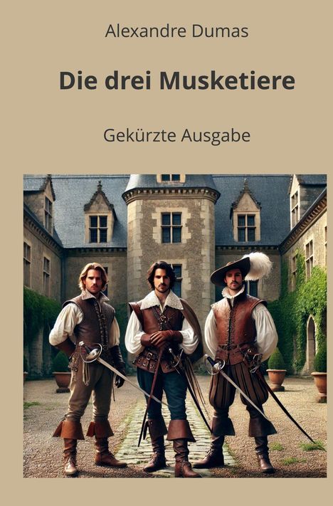 Alexandre Dumas: Die drei Musketiere - Gekürzte Ausgabe, Buch